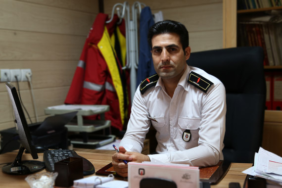 نصر حق وردی - مسئول پیشگیری shahriar fireman